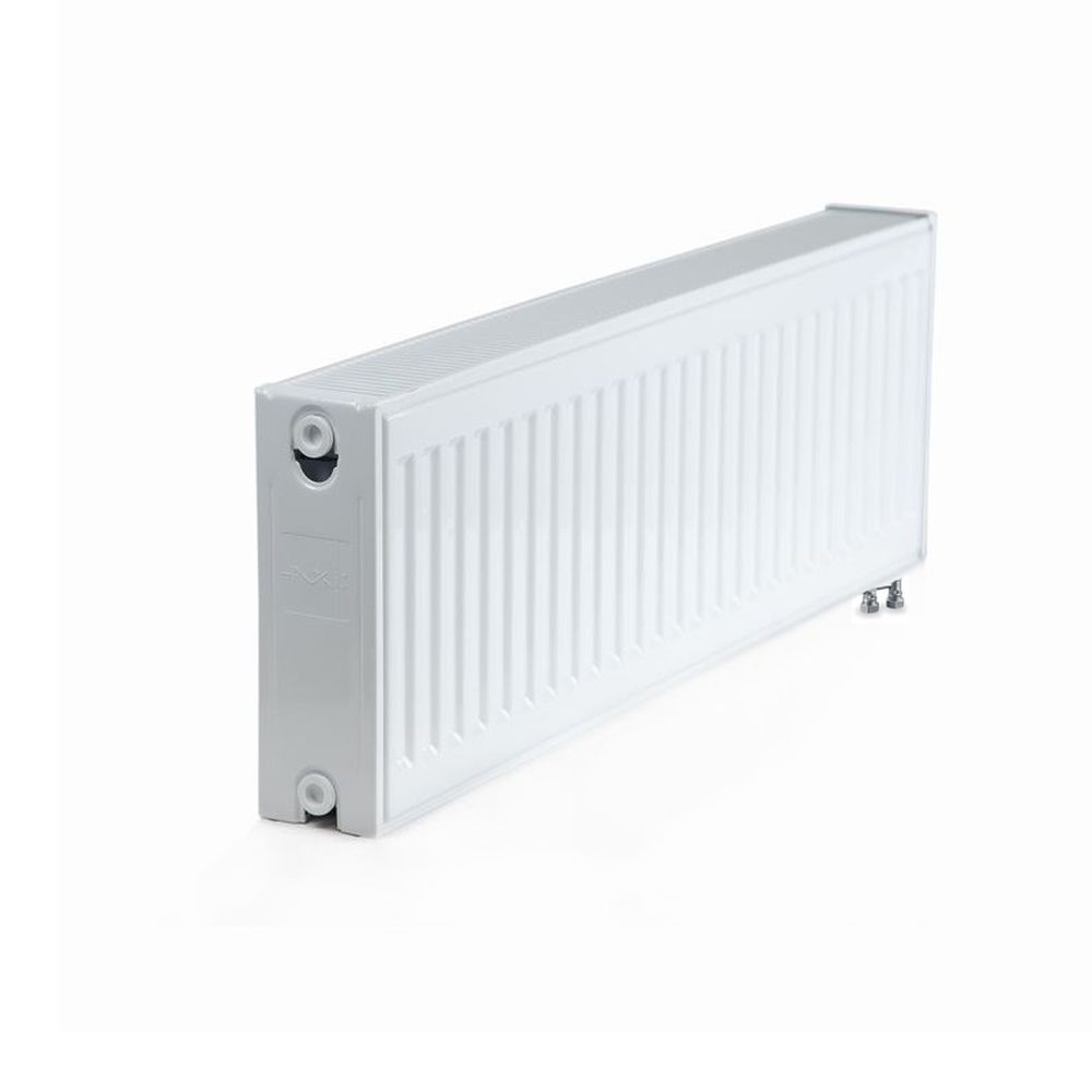 Радиатор стальной панельный AXIS Ventil 22 200x1600, мощность 1533 Вт, присоединение резьбовое - 1/2″, подключение - нижнее, цвет - белый, без кронштейнов